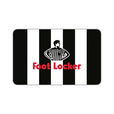 FOOT LOCKER<sup>&reg;</sup> $25 Gift Card - Get in gear with athletic apparel, accessories, and fan gear for the entire family.